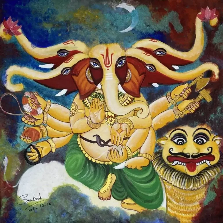 Heyrambha painting